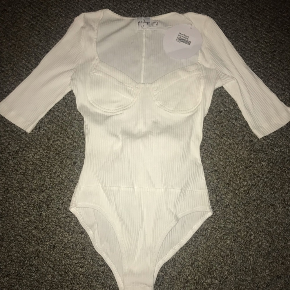 Cream bodysuit